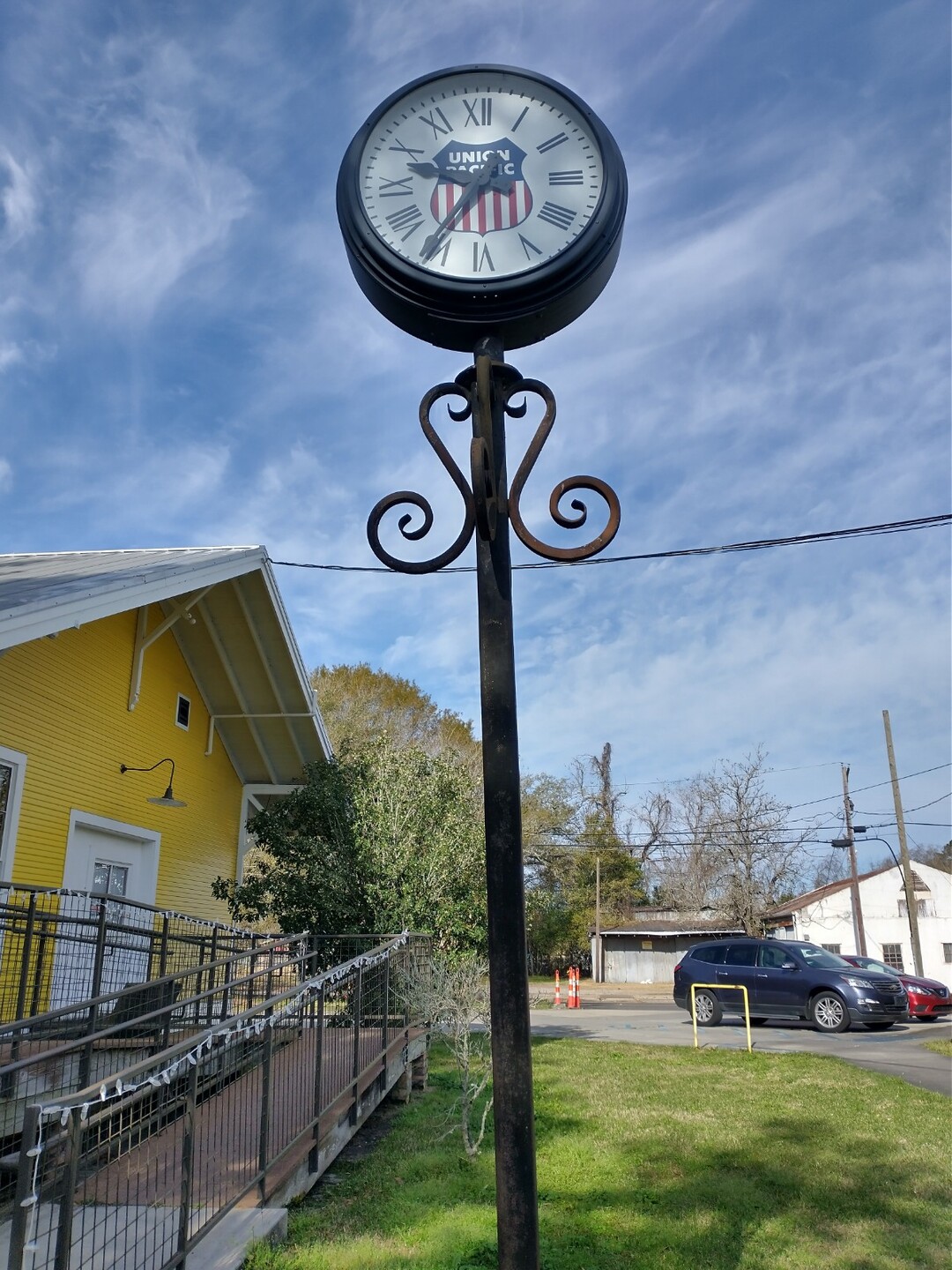 Union Pacific Post Clock
