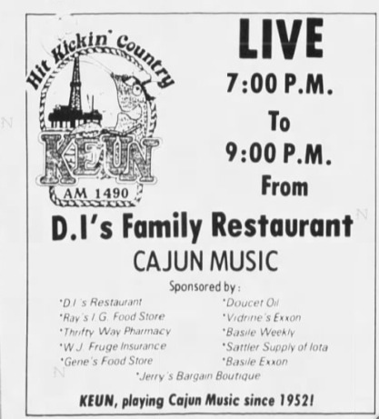 Cajun Since 1952