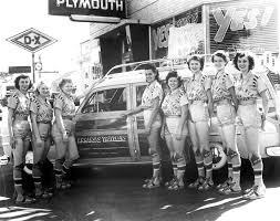 Hazel Walker's Arkansas Travelers Professional Women's Basketball Team. c.1949