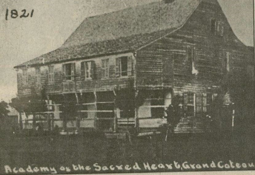 First Home of the Religious of the Sacred Heart in Grand Coteau
