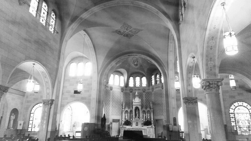 Interior of Immaculate Conception Cathedral
