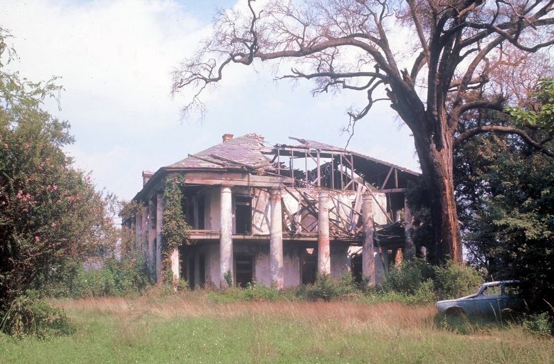 Seven Oaks Plantation - circa 1972