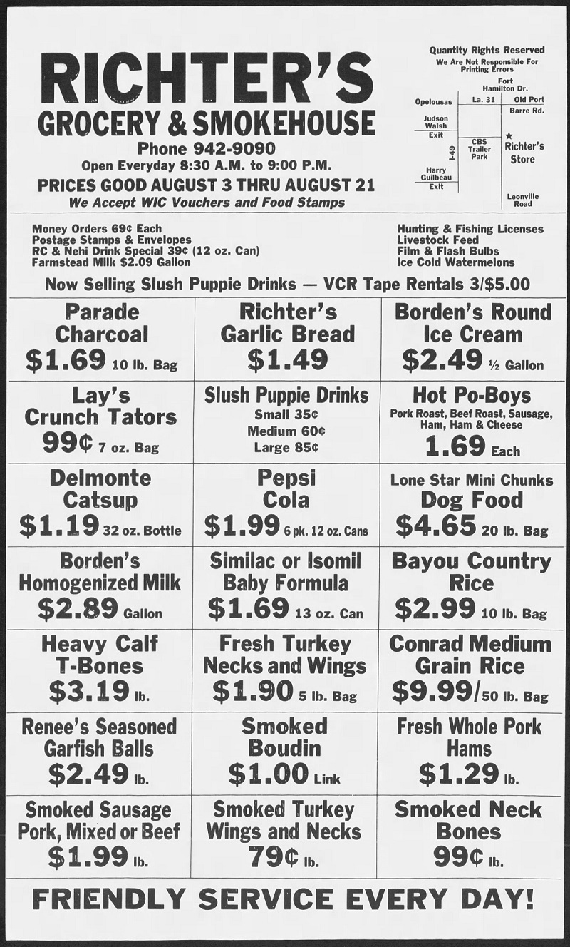 Grocery Store Advertisment