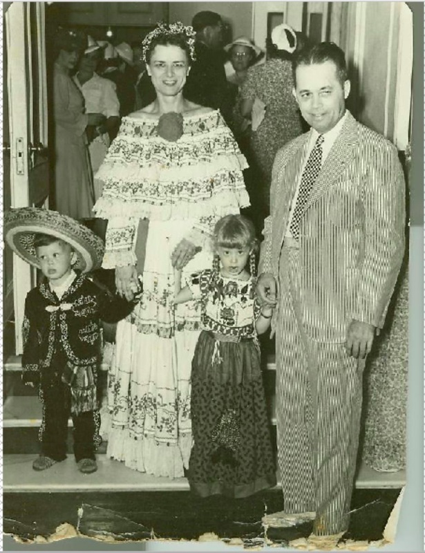 Family portrait in Mexico City