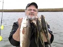 Frank Davis with Fish