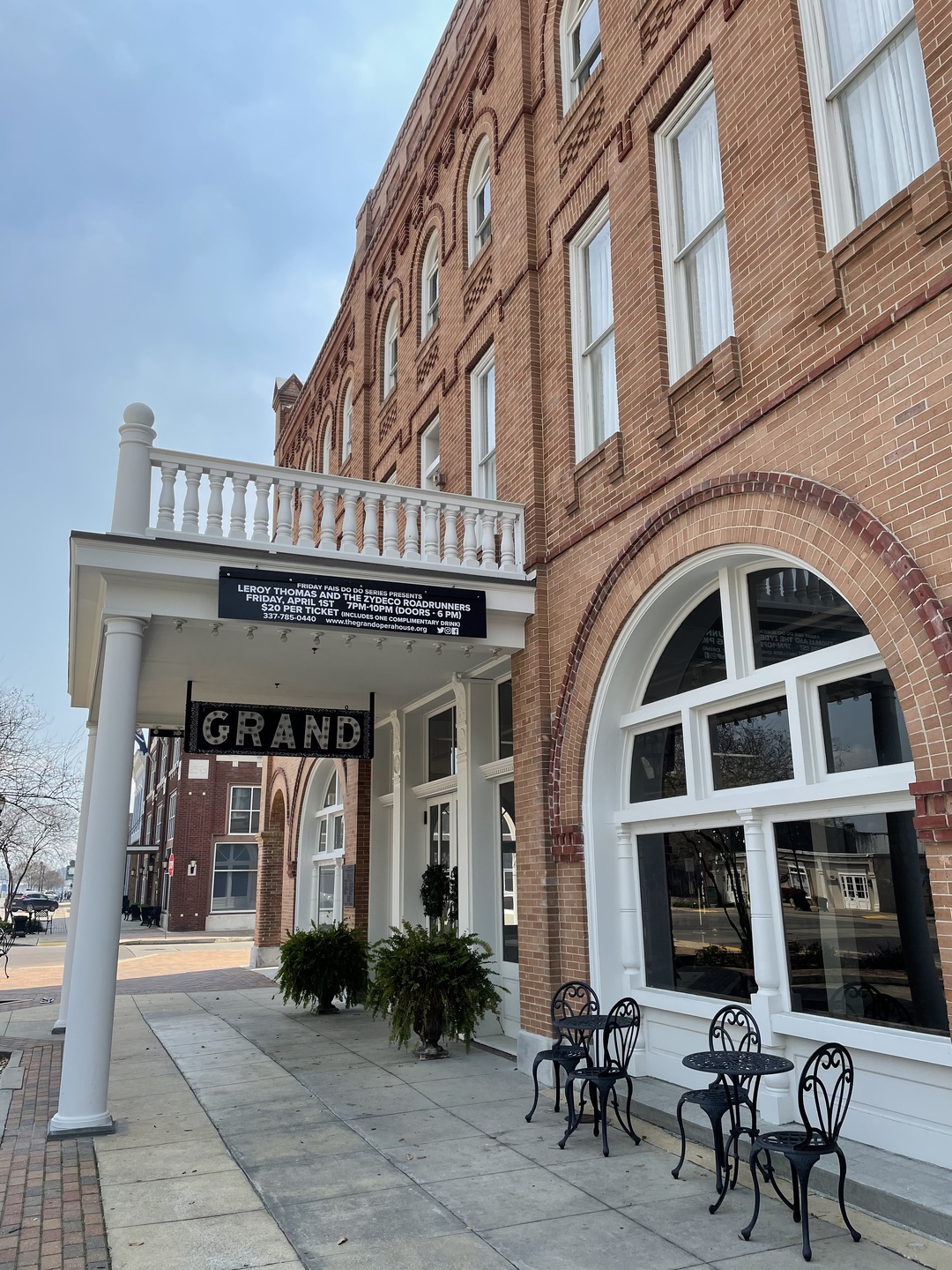 Side view of the Front Entrance