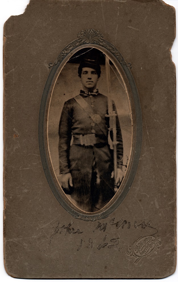 John McNeese during the Civil War