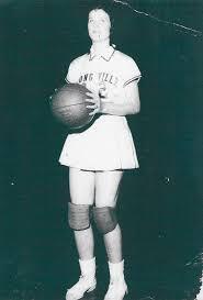 Doris Coleman Guillory posing for high school photo. c.1950s