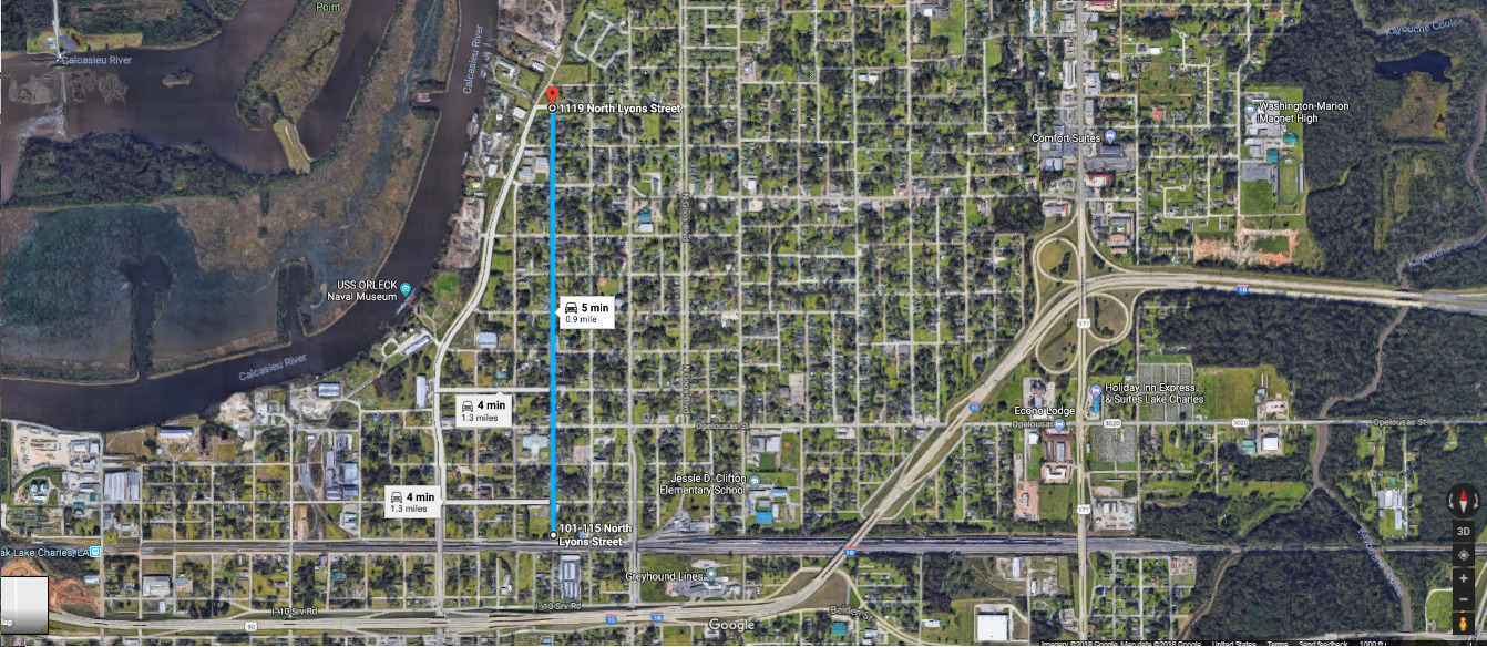 Lyons Street Aerial View