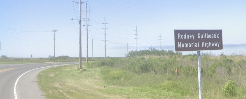 Rodney Guilbeaux Memorial Sign