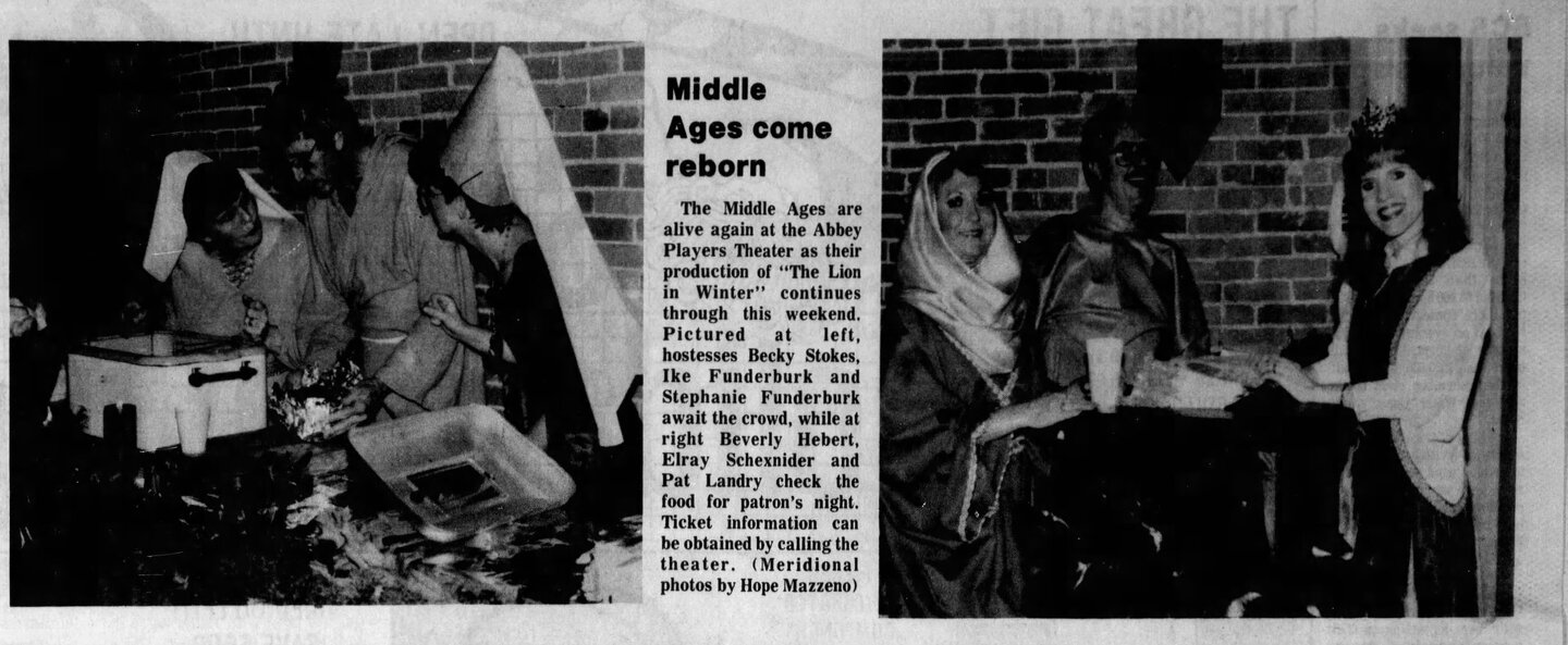 Abbeville Meridional newspaper clipping (15 Dec 1983)