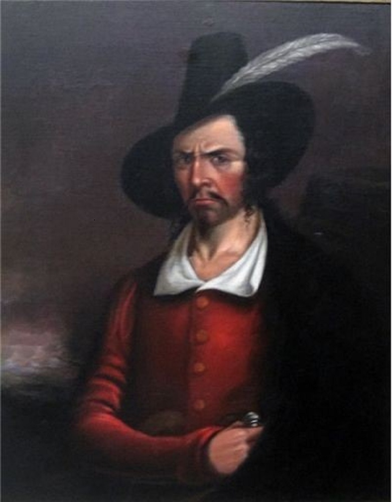 A painting of Jean Lafitte.