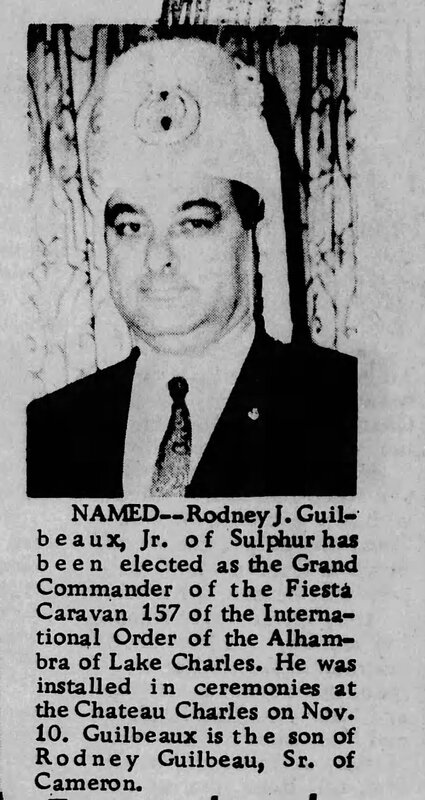 Rodney Guilbeau elected Grand Commander.