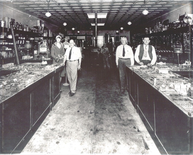 "Theo. Daigle and Bros. Hardware Store" Interior