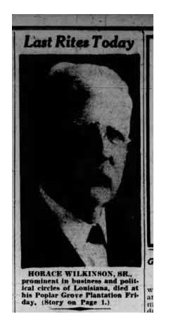 Horace Wilkinson Sr.