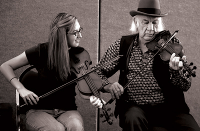 Hadley and Sarah Jayde (Hadley’s Niece)Performing together in New Orleans