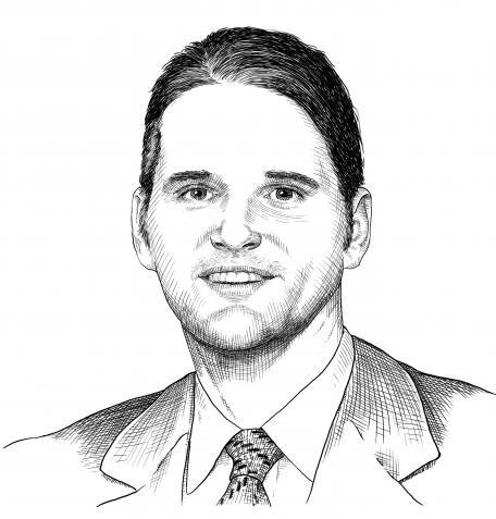 Sketch of James 'Terry' Watson