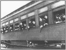 Boys Aboard on an Orphan Train